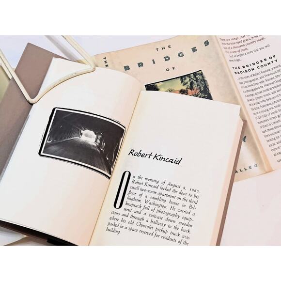 The Bridges of Madison County by Robert J. Waller (1992 First Edition HC in DJ) - Picture 3 of 13